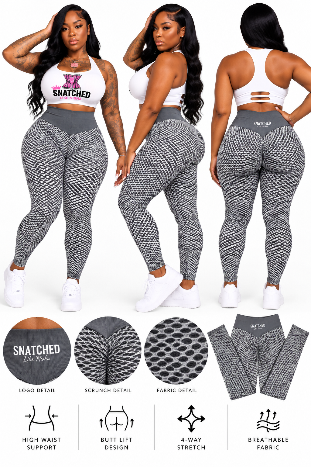 SLN Butt-Lift Leggings Large