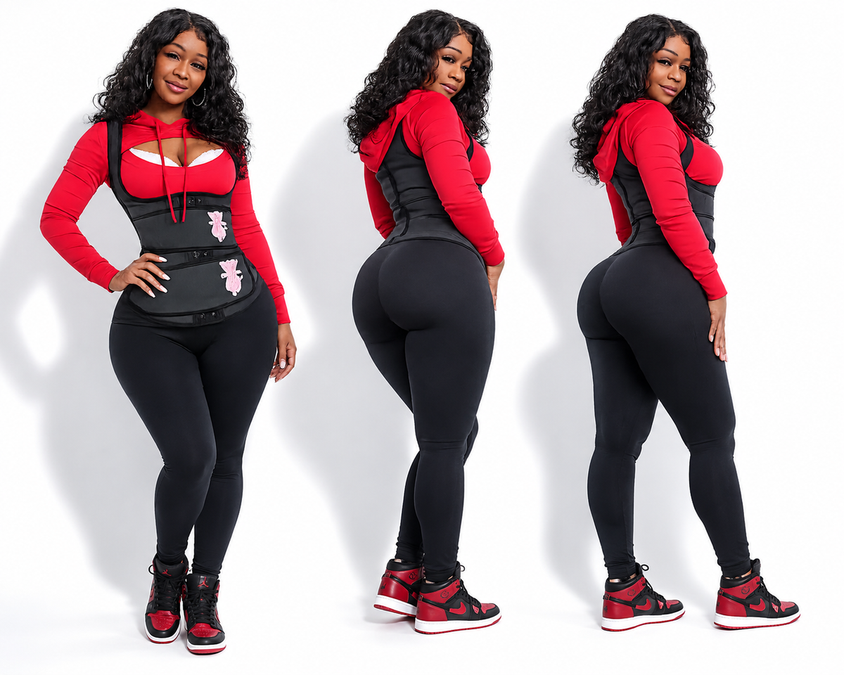 SLN Sweat vest + Waist Shaper Medium
