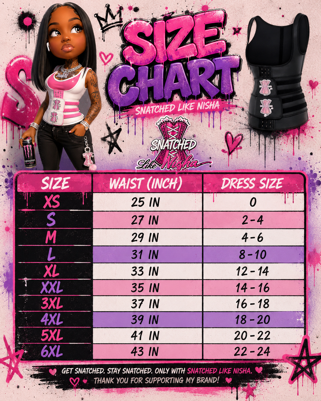 SLN Sweat vest + Waist Shaper Medium
