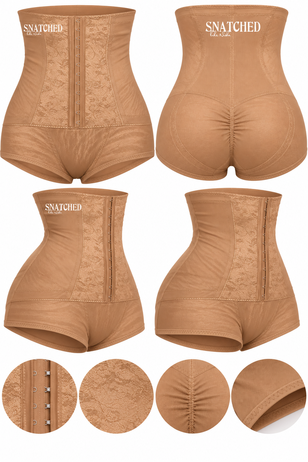SLN Control Panties with Waist Trainer Nude 2X~Large