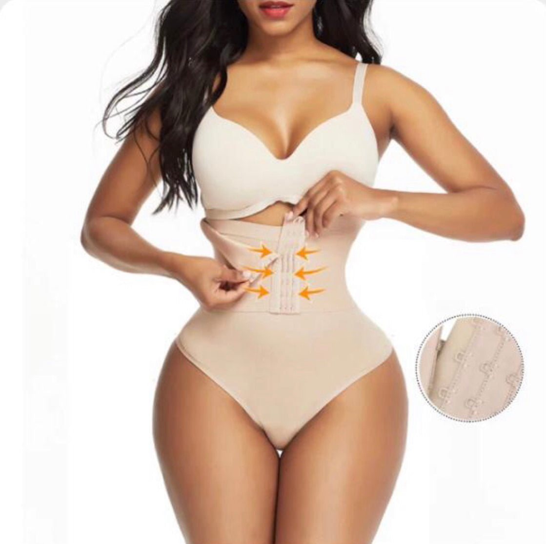 SLN Control Panties with Waist Trainer Nude X~Large